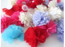 Blume Ø30mm zum Annähen oder zum Ankleben